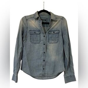 Express Blue Denim Shirt